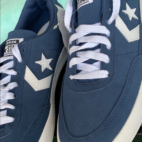 CONVERSE NET STAR CLASSIC OX NAVY/WHITE/WHITE MEN’ - Picture 9 of 16
